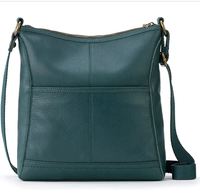 Sac bandoulière en cuir véritable fait main, résistant à l'eau et isolé, portable, mode été automne, sac à main pour femme