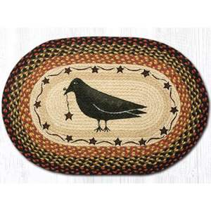 Nouvelle arrivée tapis en jonc de mer et coton de forme ovale pour la décoration d'Halloween prix bon marché en gros du Vietnam - Product Image 4