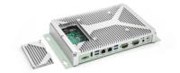 Processeur J6412 mini ordinateur industriel compact ultra-mince entièrement fermé sans ventilateur