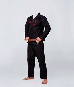 Vente en gros noir brésilien Bjj Gi 100% coton Meilleure qualité Jiu jitsu Kimonos Vente en gros pour hommes et femmes - Product Image 2