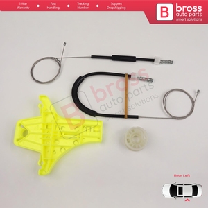 Kit de Reparación de Elevalunas Trasero Izquierdo BWR5207 para Amarok MK1 2H 2010-2022 Camioneta de 4 Puertas 2H7839401 - Product Image 2