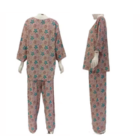 OFERTA ESPECIAL: Conjunto de Pijamas Térmicos Transpirables Vintage para Mujer de Verano con Mangas Largas y Pantalones