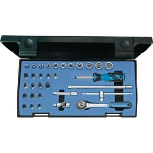 GEDORE 32-Piece Socket Wrench <b>Set</b> 1/4" Drive 4-14 mm 72-Tooth 6-Point IMU-3 - Product Image 1
