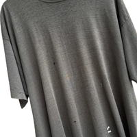 T-shirt en coton 100% délavé effet soleil, vintage, vieilli, coupe oversize, streetwear, pour homme, logo personnalisé, OEM, unisexe, écologique