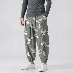 Pantalones deportivos casuales de lona para hombre con tecnología de secado rápido, puños elásticos en los tobillos, diseño transpirable, pantalones deportivos para invierno. - Product Image 6