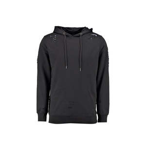 Sudadera con capucha OEM Vintage para hombre de gran tamaño Muestra gratis Sudadera con capucha estampada de manga larga de talla grande para invierno Teñido sólido - Product Image 4