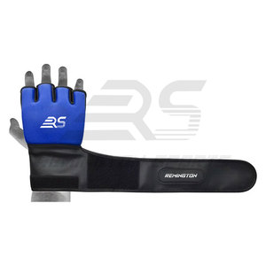 Nouveaux gants personnalisés imprimés MMA Logo personnalisé en cuir de qualité professionnelle demi-doigt personnalisé respirant MMA gants - Product Image 3