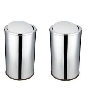 Contenedor de Basura de Acero Inoxidable al por Mayor, Haz que el Desperdicio Sea Hermoso, Contenedor de Basura de Acero Inoxidable, Papelera de Acero - Product Image 1