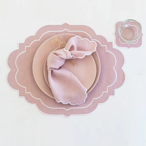Hsc nhà máy bán buôn Linen bảng khăn ăn với Thêu Linen Khăn ăn CuộN đóng gói thân thiện với môi hemstitch khăn ăn sản xuất tại Trung Quốc - Product Image 3