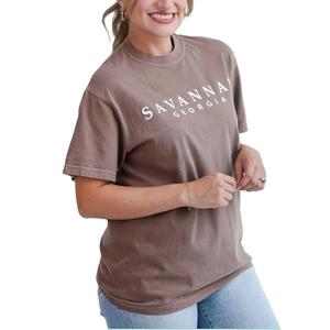 เสื้อยืดผู้หญิงทรงโอเวอร์ไซส์ผ้าฝ้าย 100% สำหรับฤดูร้อน สไตล์ลำลอง พิมพ์ลายโลโก้ตามสั่ง คอกลม ดีไซน์เรียบง่าย โลโก้แบบกำหนดเองได้ - Product Image 2