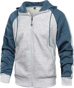 Custom <b>Full</b> <b>Zip</b> <b>Up</b> <b>Hoodie</b> Manufacturer 100% Cotton Fleece Mens <b>Hoodie</b> Embroidered Logo OEM Service - Product Image 5