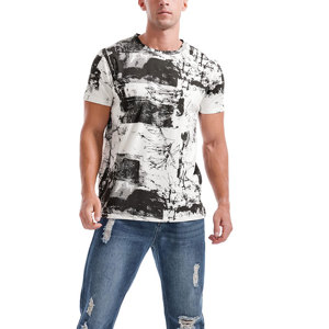 เสื้อยืดพิมพ์ลายผู้ชายปี 2026 คอกลม ผ้าฝ้าย 100% แห้งเร็ว ระบายอากาศได้ดี สกรีนโลโก้ได้ ไซส์ใหญ่ สตรีทแวร์ เสื้อยืดลายกราฟิก ฤดูร้อน สวมใส่สบาย - Product Image 4