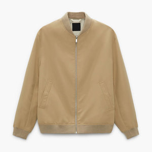 Plain Blank Unique Pattern Men's High Quality Men's <b>Bomber</b> <b>Jacket</b> Breathable & Comfortable <b>Baseball</b> <b>Bomber</b> <b>Jacket</b> For Sale - Product Image 1