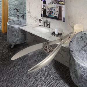 Pince à épiler en acier inoxydable pour extensions de sourcils, pince à épiler inclinée pour l'épilation, pince à épiler inclinée pour sourcils, Pakistan - Product Image 6