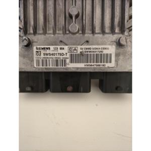 Centralina di Controllo Iniezione PEUGEOT 1007 1a Serie 5WS40175D-T HDI Diesel 1400 (05>) - Product Image 2