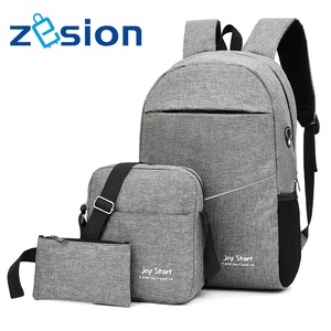 Sac à Dos d'Ordinateur Portable Personnalisé en Gros pour Étudiants, Ensemble de 3 Pièces avec Logo et Couleur Personnalisés pour Enfants - Product Image 1