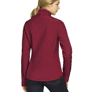 Chaqueta cortavientos de nailon liso y satinado para mujer, chaqueta a prueba de agua para invierno, cálida, ecuestre, Softshell, venta al por mayor - Product Image 6