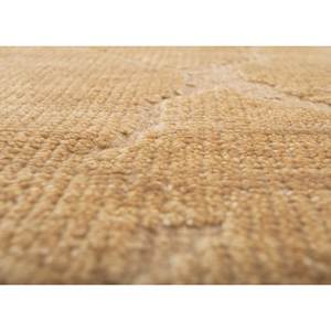 พรมขนสัตว์ถักมือสีเบจและสีน้ำตาลลายนามธรรมสำหรับห้องนั่งเล่น ทางเข้าบ้าน และห้องนอน-PKWL-214 - Product Image 3