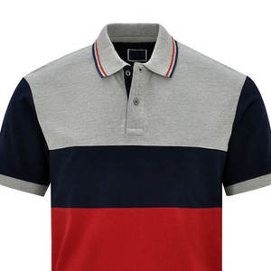Logo personnalisé de haute qualité pour chemise polo pour homme Nouveau design Col haut Coupe ajustée Chemise de golf décontractée par RSW - Product Image 2