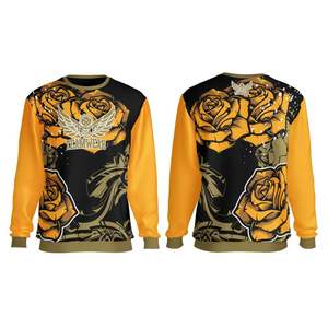 Sweatshirts personnalisés unisexes 100% coton avec sublimation de polyester Blanks de sweatshirt ras du cou pour l'hiver - Product Image 3