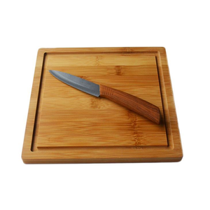 100% planche à découper carrée en bois naturel de taille personnalisée meilleure qualité pour la coupe de légumes d'accessoires de cuisine à domicile - Product Image 3