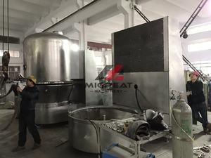 آلة تجفيف صناعية عمودية بالسرير السائل للمساحيق الفورية، متوفرة للبيع - Product Image 6