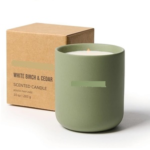 Nến Thơm Jar Với 1 Cotton <span class=keywords><strong>Wick</strong></span> Không Độc Hại Sáp Đậu Nành Gốm Jar Khác Nhau Nước Thơm Cho Kỳ Nghỉ Bên Đám Cưới Sinh Nhật - Product Image 6