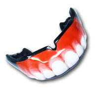 Protège-dents de boxe fabriqué au Pakistan, prix bas, confortable, service OEM, protège-dents de boxe respirant