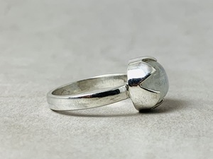 Custom Handmade Classic Design Rainbow <b>Moonstone</b> <b>Ring</b> 925 Sterling Silver Jewelry for Parties - Product Image 4