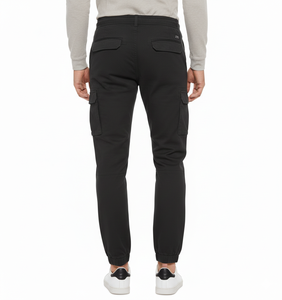 Pantalones Deportivos Casuales Personalizados de Pierna Recta para Hombre, Pantalones Deportivos de Algodón 100% Tejido, con Bolsillos, Tinte Liso, Impermeables - Product Image 6