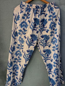 Hecho a mano hermoso algodón PJ Set Floral impreso ligero transpirable y suave regalos para ella - Product Image 6