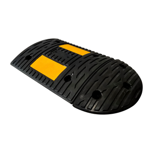 Recycled Rubber 8-meter <b>Roadway</b> <b>Safety</b> Speed Breaker Set with PVC Cover-ECO - Product Image 6