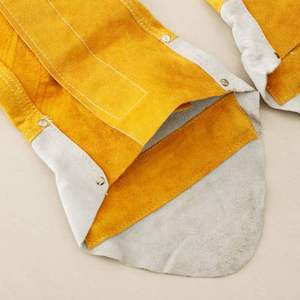 Protector de Piernas de Cuero Dividido para Soldador, Protección para los Pies, Resistente a la Soldadura, Color Personalizado, Tamaño Personalizado, Garantía de 3 Años - Product Image 5