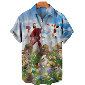 100% coton biologique hommes Blouse été chemises décontractées personnalisé Camisas bio hommes vêtements - Product Image 1