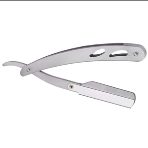 ANAAIF Professional German Stainless Steel Straight Edge Razor <b>Mirror</b> Finish Beauty Salon Shaving Body Hair Removal <b>Powder</b> Form - Product Image 3