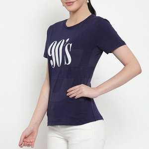 เสื้อยืดผู้หญิงแขนสั้นลำลองทรงหลวมโลโก้ออกแบบได้ตามต้องการ - Product Image 2