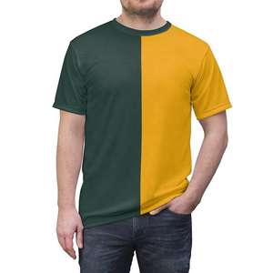 T-shirt personnalisé de luxe pour hommes, 100 % coton épais, coupe classique, respirant et écologique, à manches courtes ou longues, vente en gros - Product Image 1
