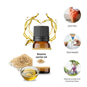 Huile de sésame pressée à froid certifiée GMP du Brésil - Product Image 1