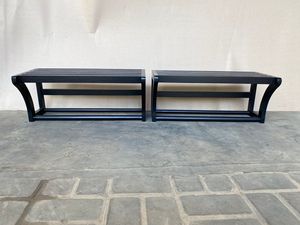 Premium Matt Black Wooden <b>Bathroom</b> Towel Rack with <b>Wall</b> <b>Mounted</b> Corner <b>Shelf</b> Teak Wood Towel Hanger for Kitchens and Hotels - Product Image 5