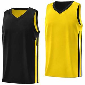 Vente en gros Maillot de basket-ball personnalisé sublimé Débardeurs Maillot de basket-ball en maille respirante Uniforme Pas cher Sublimé Séchage rapide - Product Image 2
