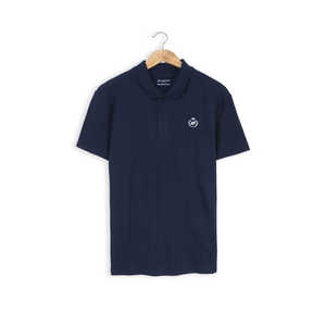 Camisa de golf azul marino de marca para hombre, seda de alta calidad, transpirable, antiarrugas, estampado ligero, patrón de verano, talla XL, ODM personalizado para Polo - Product Image 2