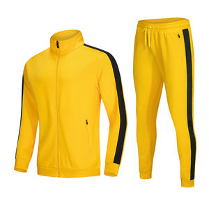 Trajes de Jogger personalizados de alta calidad para hombre 2024, buen diseño, temporada de invierno, ropa deportiva de talla grande, servicio OEM, chándales de jogging en blanco - Product Image 3