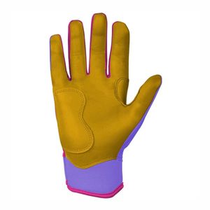 2026 Adjustable Top Design Leather Professional Baseball <b>Batting</b> Gloves Factory Price Customized for Men & Women - Product Image 4