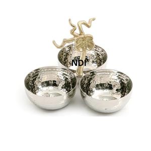 Hotel Kitchenware Catering <b>Serving</b> Fruits Mixing <b>Bowl</b> Black Finishing Custom Shape Snacks <b>Serving</b> <b>Bowl</b> - Product Image 4