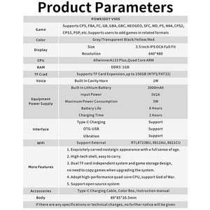 POWKIDDY V90S Console de jeu portable classique 64 Go Mini Wi-Fi utilisée pour le jeu vidéo - Product Image 2