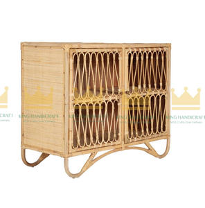 Factory Price Unique Rectangular Rattan Kid Room Cabinets Handcrafted Safe and Eco Friendly in Vietnam Wholesale - Product Image 5