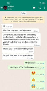 Polo bleu uni en coton, vente en gros - Product Image 6