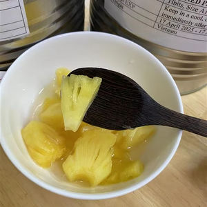 ANANAS TRANCHÉ Offres Spéciales EN CONSERVE // FRUITS TROPICAUX DE HAUTE QUALITÉ DU VIETNAM // Mme Selina - Product Image 1