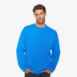 Organic Cotton 685 GSM French Terry Crewneck Sweatshirt Wholesale French Terry <b>Hoodie</b> - Product Image 6