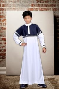 Exportadores indios Venta Ropa y accesorios musulmanes tradicionales Niños Thobes Patrón liso Manga completa Longitud Razonable Pries - Product Image 2